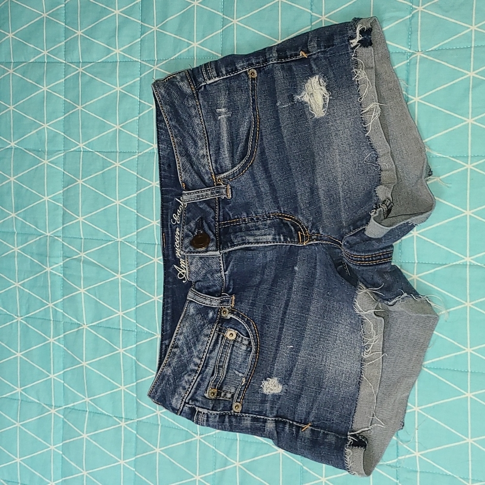 American Eagle Super Stretch Jean Shorts Women's Size 6